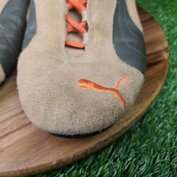 Vintage Puma Speedcat OG Shoes Mens 11.5 Brown Orange Suede Sneakers Preppy main image 5